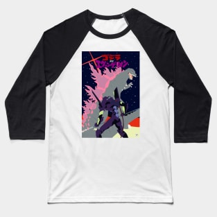 Godzilla vs. Evangelion Baseball T-Shirt